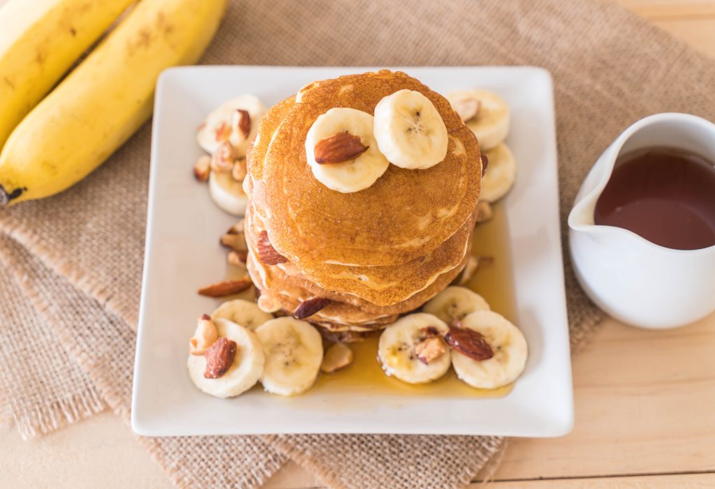 Receta Pancake de avena y banano