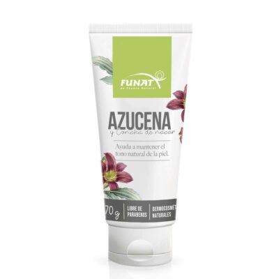 Crema Azucena y Concha de Nacar 70 g – crema facial natural para tono y luminosidad, libre de parabenos
