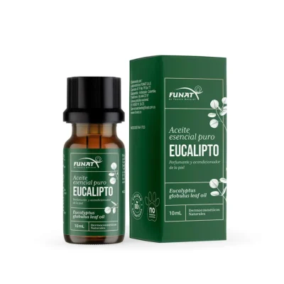 Aceite Esencial Puro de Eucalipto FUNAT frasco 10 ml