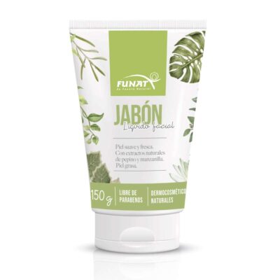 Jabón líquido facial natural con pepino y manzanilla 150 g — limpieza suave y refrescante para el rostro